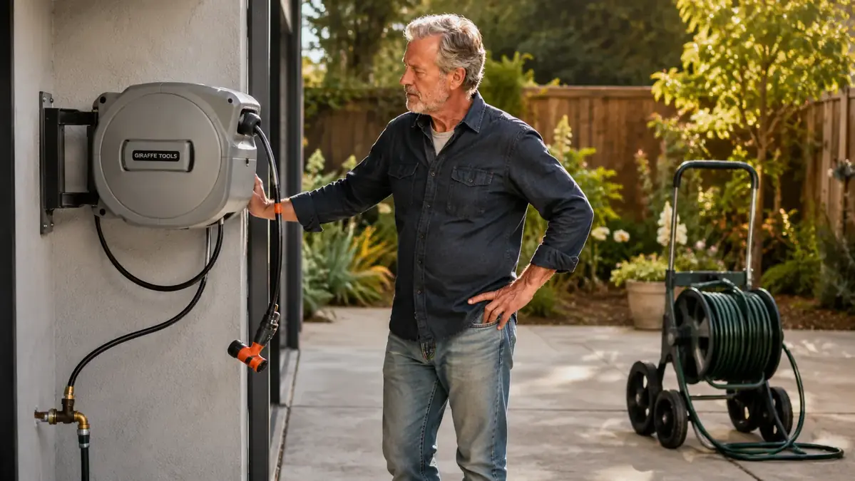 Retractable Hose Reel vs Hose Reel Cart: Which Fits Your Yard