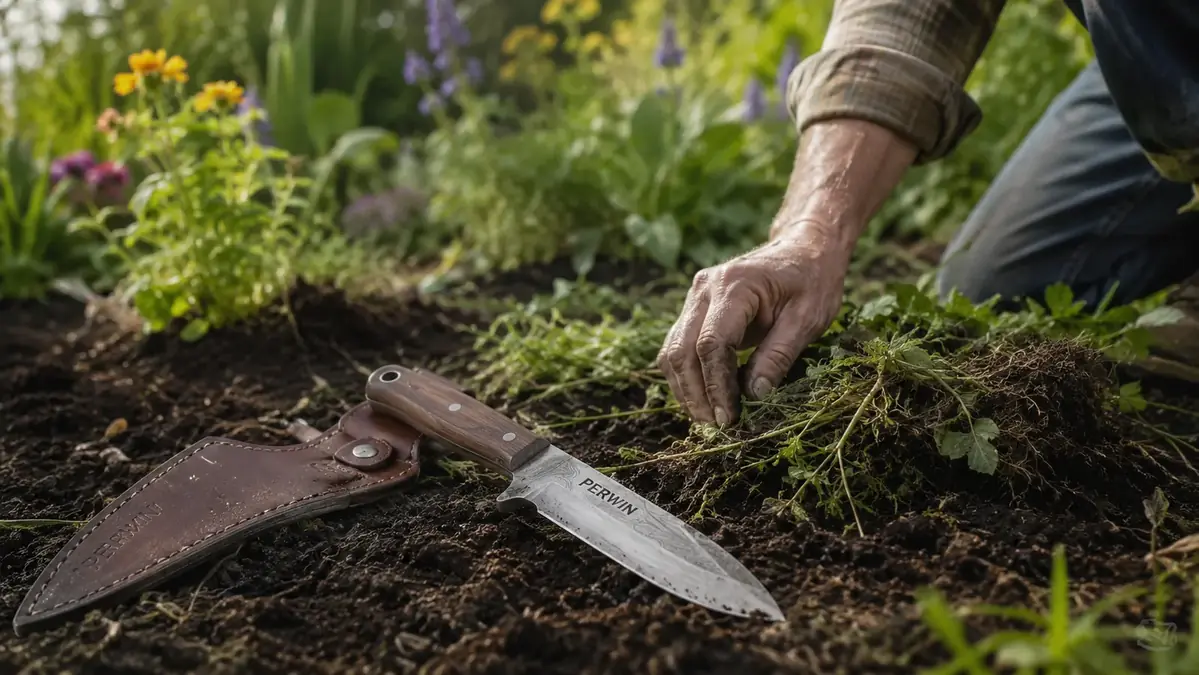 PERWIN Hori Hori Knife Review: A Season of Weeding and Planting